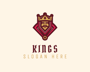 Ancient Medieval King  logo design