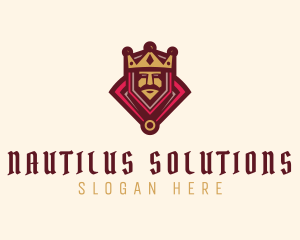 Ancient Medieval King  logo design