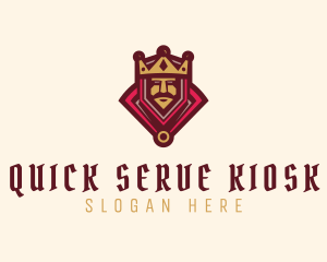 Ancient Medieval King  logo design