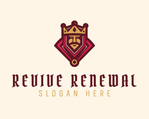 Ancient Medieval King  logo design