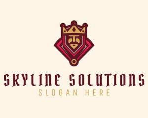 Ancient Medieval King  logo design