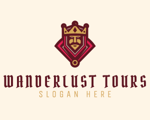 Ancient Medieval King  logo design