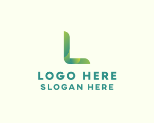 Modern Business Consulting Letter L logo design