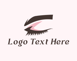 Eyebrow Threading - Eyebrow Beauty Grooming logo design