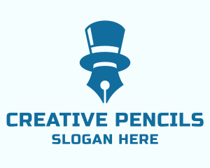 Gentleman Pen Author  logo design