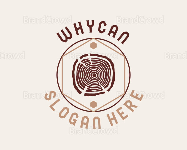 Woodwork Craft Circle Logo