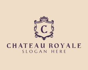 Royal Crown Shield logo design