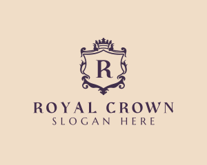 Royal Crown Shield logo design