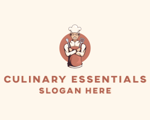 Culinary Cooking Chef logo design