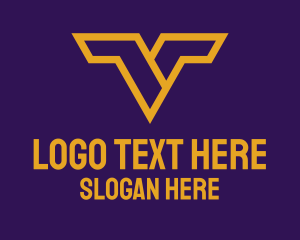 Letter V - Heroic Letter V logo design