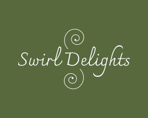 Minimalist Elegant Swirl logo design