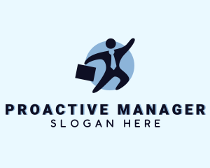 Manager - Corporate Job Employee logo design