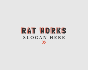 Casual Generic Brand logo design