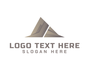 Triangle - Generic Enterprise Pyramid logo design