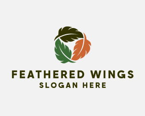 Feather Quill Stationery logo design