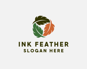 Quill - Feather Quill Stationery logo design