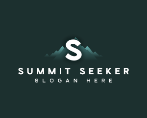 Outdoor Mountain Summit logo design