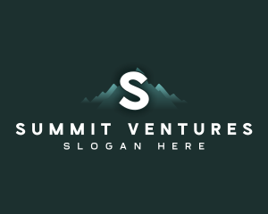 Outdoor Mountain Summit logo design