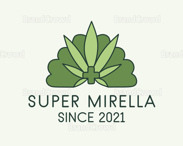Green Medical Weed Logo