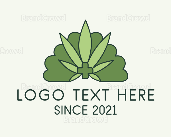 Green Medical Weed Logo