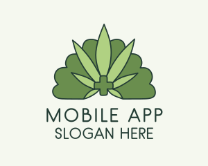 Green Medical Weed  Logo