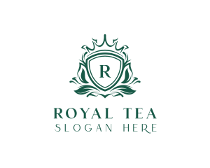 Eco Royal Shield logo design