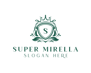 Wedding - Eco Royal Shield logo design