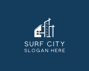 Urban City Land Developer logo design