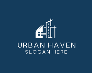 Urban City Land Developer logo design