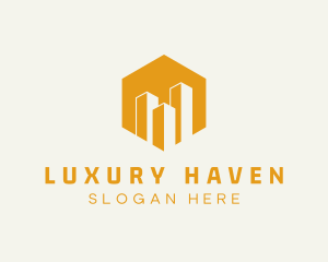 Luxury Estate Building logo design