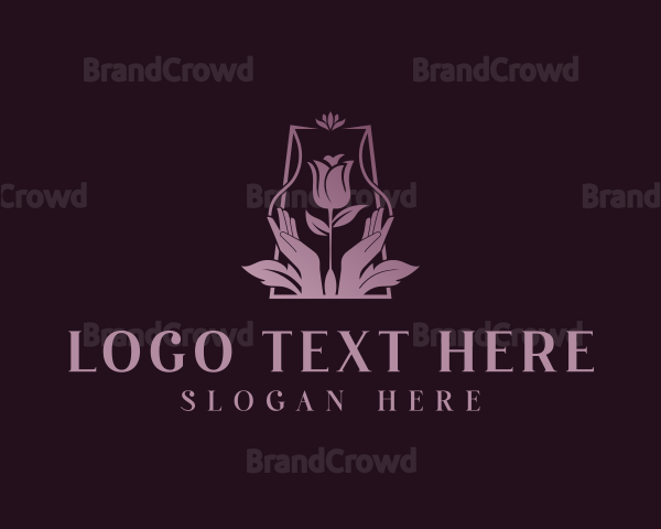 Beauty Artisanal Flower Logo