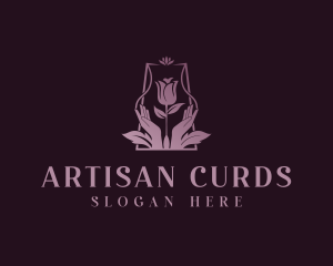 Beauty Artisanal Flower logo design