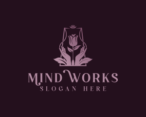 Beauty Artisanal Flower logo design