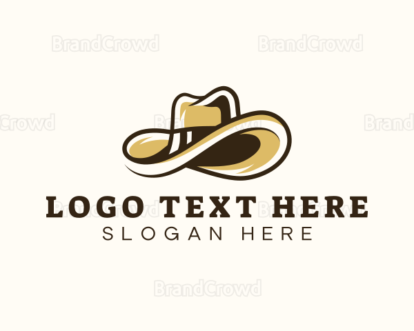 Fashion Cowboy Hat Logo