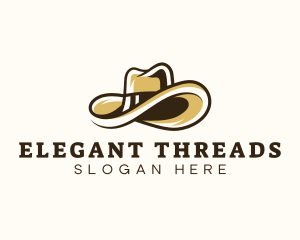 Attire - Fashion Cowboy Hat logo design