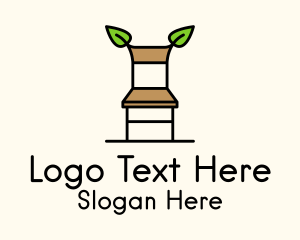 Organic Wooden Chair Logo