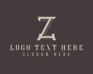 Letter Z - Music String Recording Artist logo design