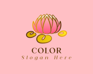 Lily - Pink Elegant Lotus logo design