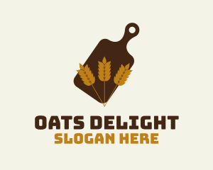 Oats - Wheat Baker Charcuterie Board logo design