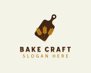 Wheat Baker Charcuterie Board logo design