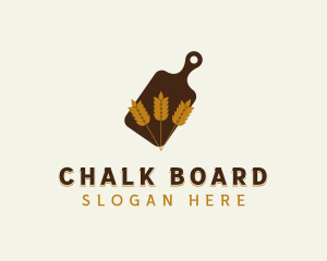 Wheat Baker Charcuterie Board logo design