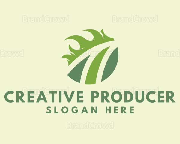 Garden Grass Landscaping Logo