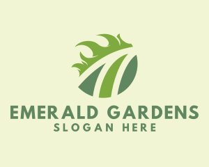 Garden Grass Landscaping logo design