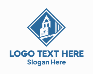 Architect - Blue Pencil Building logo design