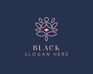 Floral - Yoga Holistic Healing logo design