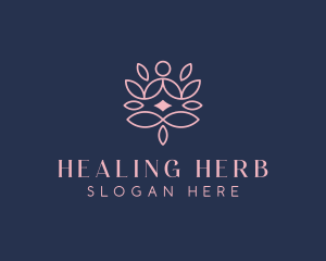 Yoga Holistic Healing logo design