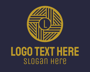 Gold - Gold Coin Lettermark logo design