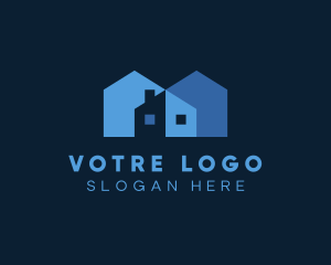 Residential House Neighborhood Logo