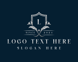 High End - Luxury Royal Shield logo design