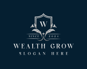 Luxury Royal Shield logo design